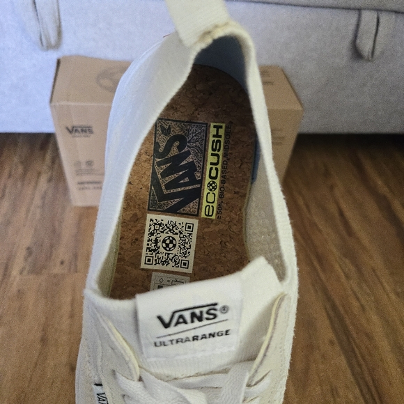Vans Ultrarange Vr3 Women Size 9.5 White Ecocush 032026 - Picture 3 of 7
